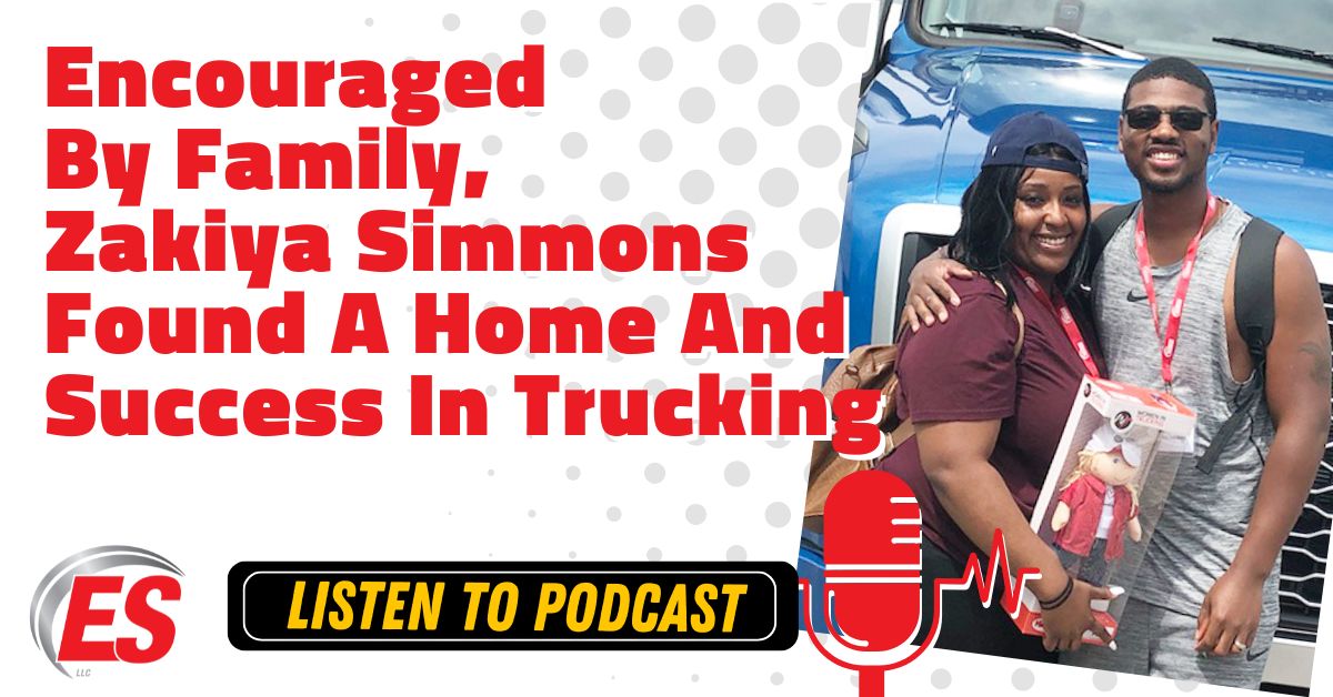 Encouraged By Family, Zakiya Simmons Found A Home And Success In Trucking